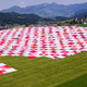 Illustration for article titled The Worlds Biggest Picnic Blanket Is Growing in the Swiss Countryside